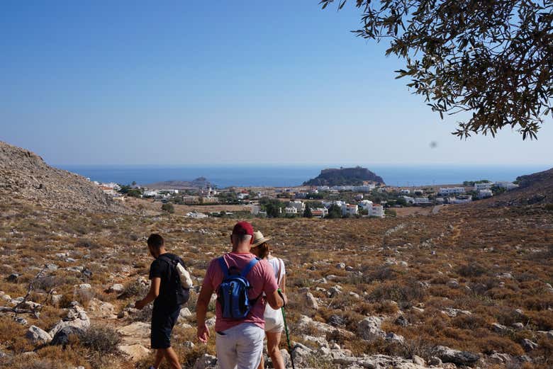 Ruta de senderismo por Lindos