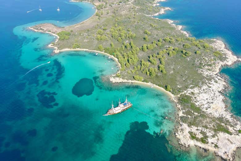 View over the Blue Lagoon