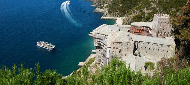 Mount Athos & Alykes Beach Cruise