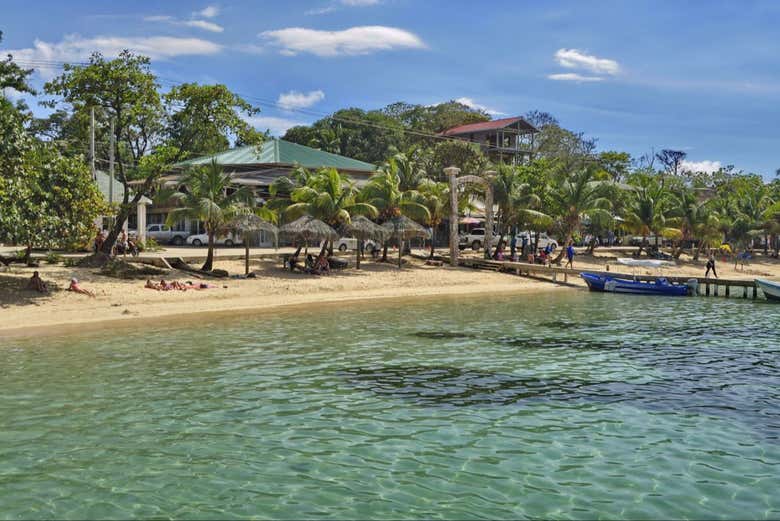 Relax at the paradisiacal West Bay Beach