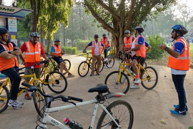 De bicicleta por Déli