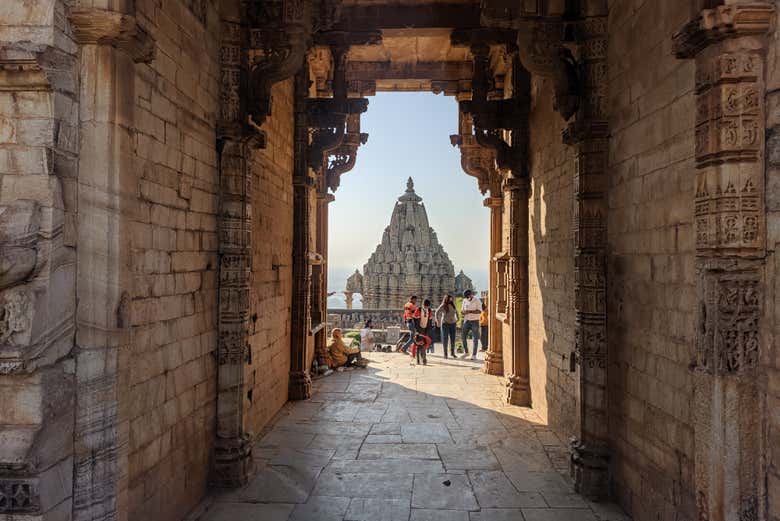 Visitando el fuerte Chittorgarh