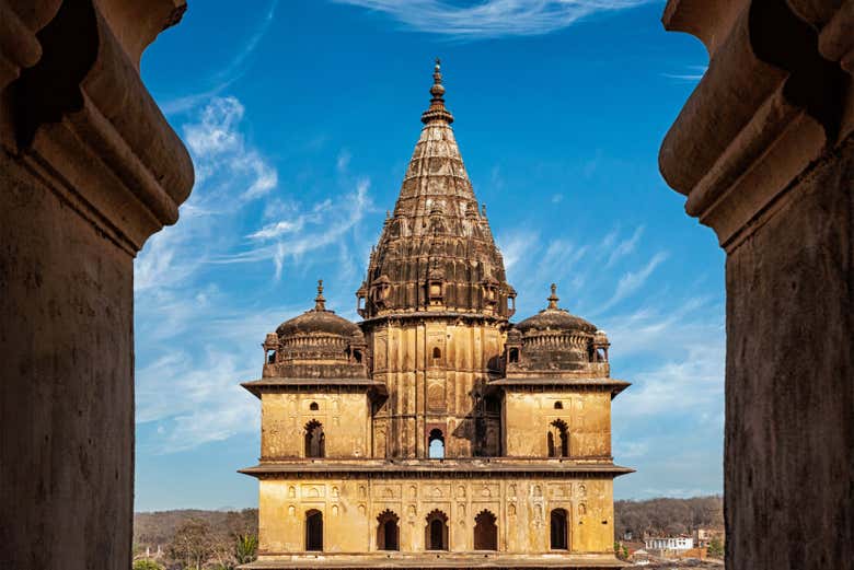 Monumento funerário em Orchha