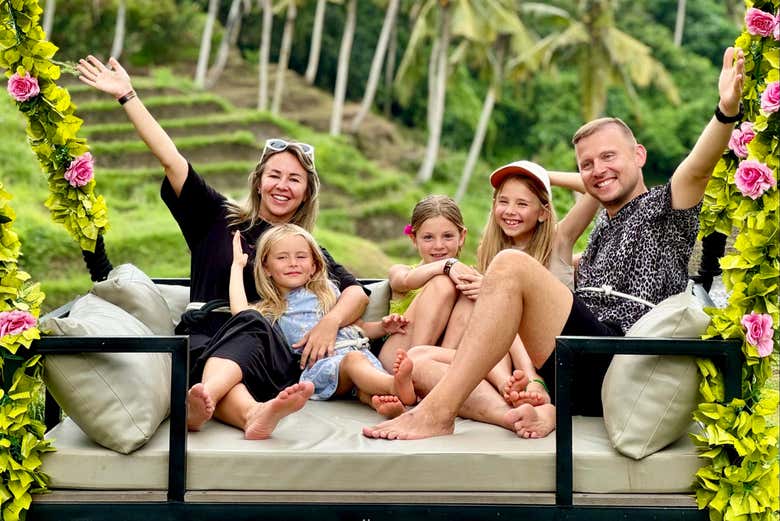 Make it a family affair enjoy the swing park in Bali