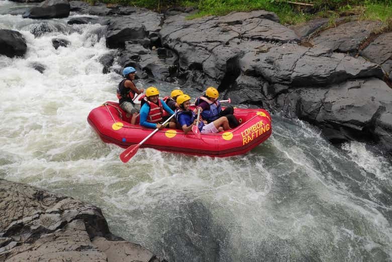 Profitez de l'activité de rafting