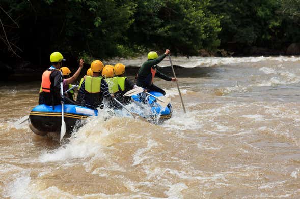 Rafting sur la rivière Jangkok