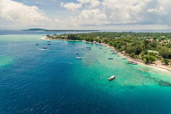 Traslado hasta las Islas Gili en lancha rápida