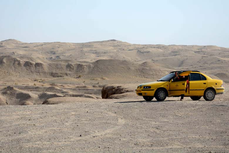 Excursion au désert de Maranjab