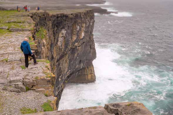 Ferry pour Inishmore + Balade en bateau le long des falaises de Moher