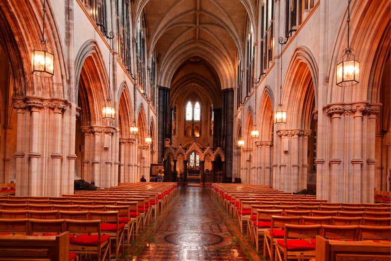 Admire the Cathedral's nave