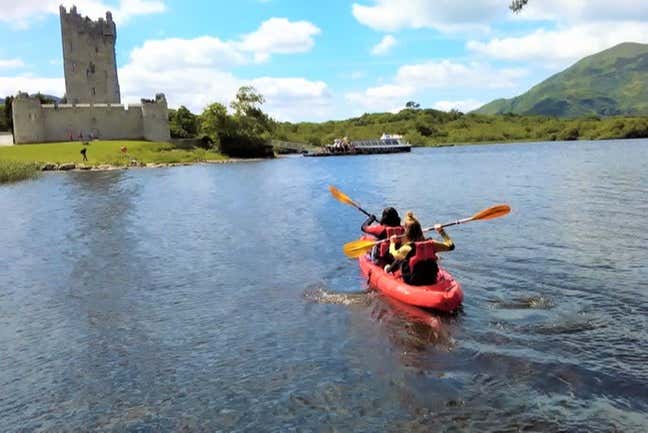 Balade en kayak dans Killarney