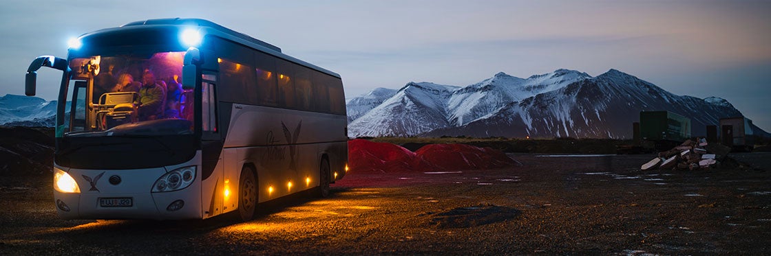 bus travel iceland discount code