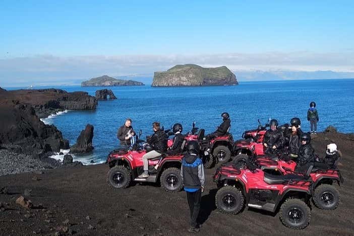 Ride your way through the Vestman Islands on an ATV