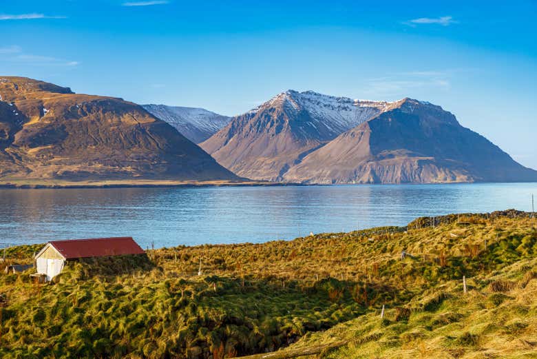 Borgarfjörður's stunning scenery