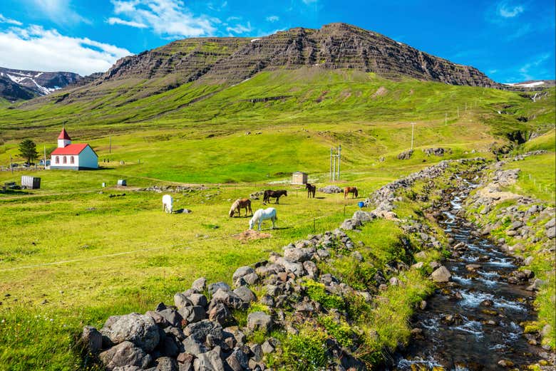 Mjóifjörður Valley