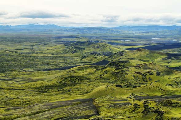 Helicopter Ride over Skaftafell or Lakagigar