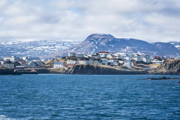 Balade en kayak le long de la côte de Stykkisholmur