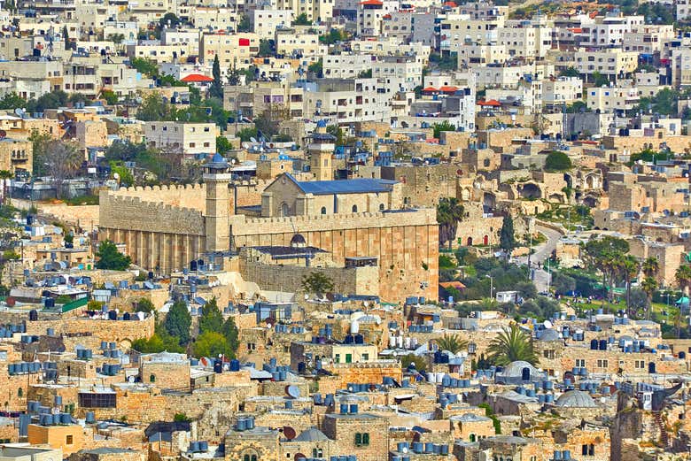 Panoramic view of Hebron