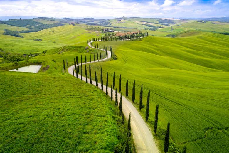 Paisajes de la Toscana italiana