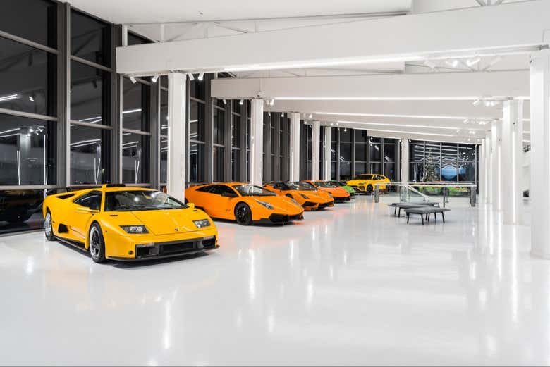 Parte de la colección de Lamborghini