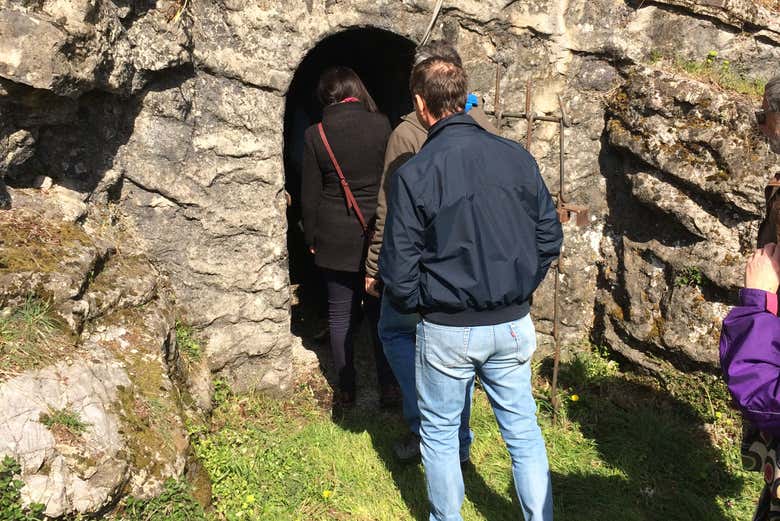 Explore authentic World War II bunkers