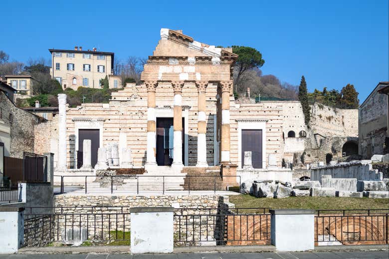 Piazza del Foro a Brescia