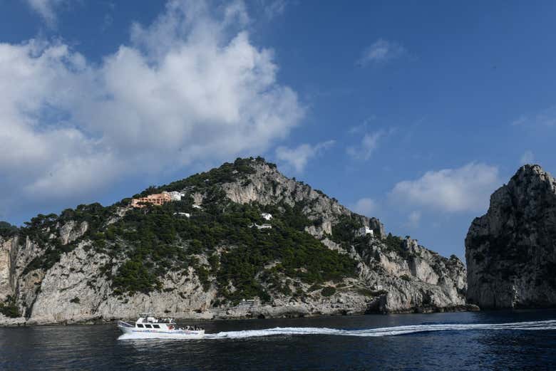 Tour in barca dell'isola di Capri