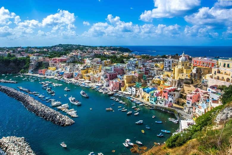 Ischia & Procida Boat Excursion from Castellamare di Stabia ...