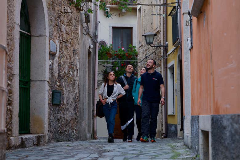 Paseando por las calles de Taormina