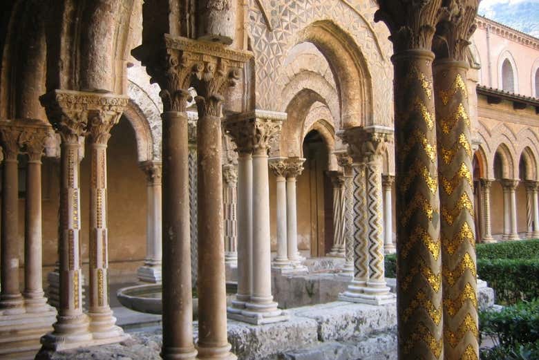 Claustro da catedral de Monreale