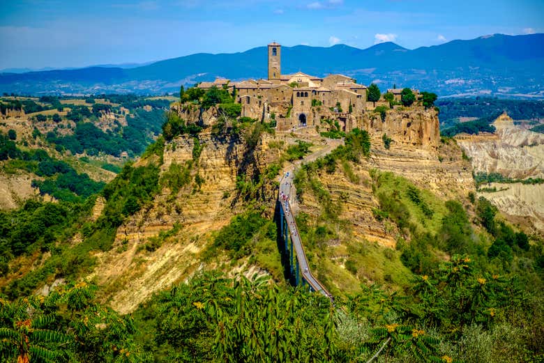 Vistas de Civita di Bagnoregio