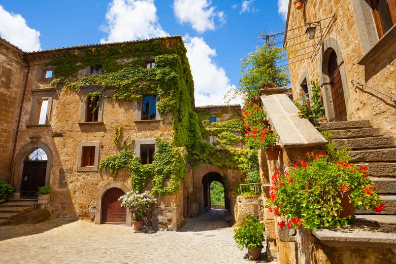 Calles con encanto en Civita di Bagnoregio