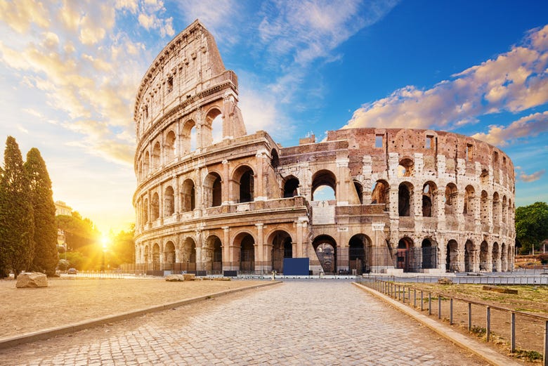 Rome: Train, Colosseum + Sightseeing Bus Ticket, Civitavecchia