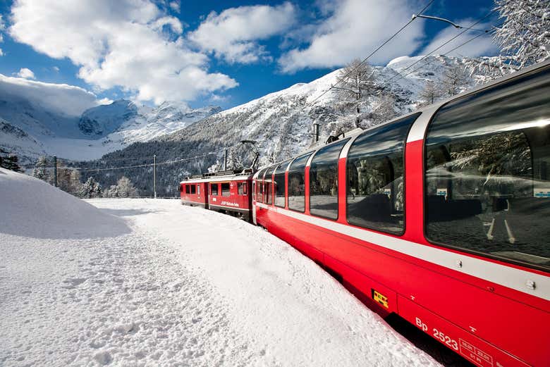 Hop on the Bernina Express