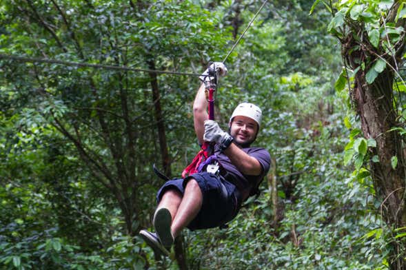 Zip line sulla Cima Presanella