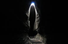 Hiking to Serracozzo Cave