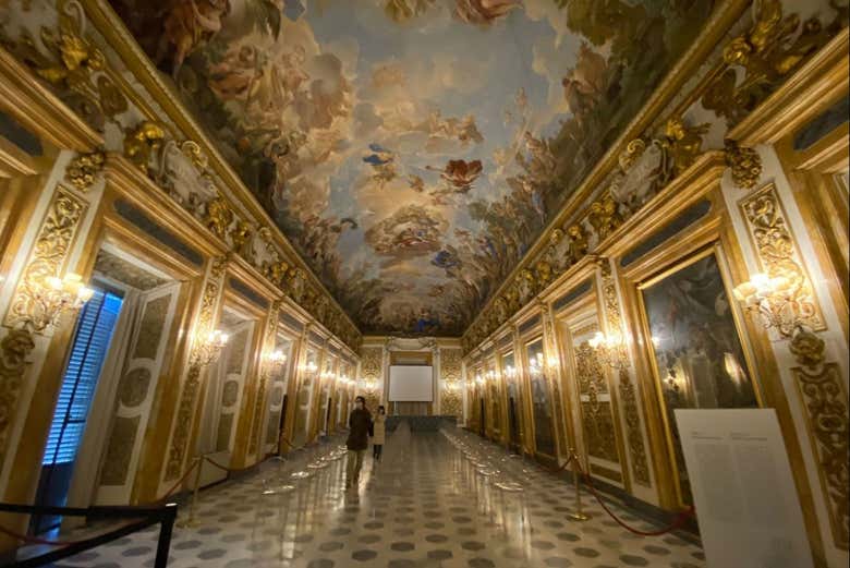 Una delle sale di Palazzo Medici