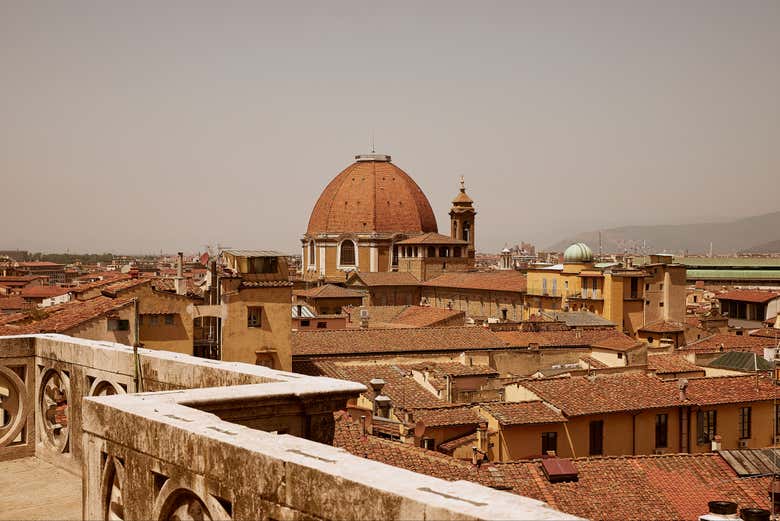 Recorriendo las terrazas de la Catedral de Florencia