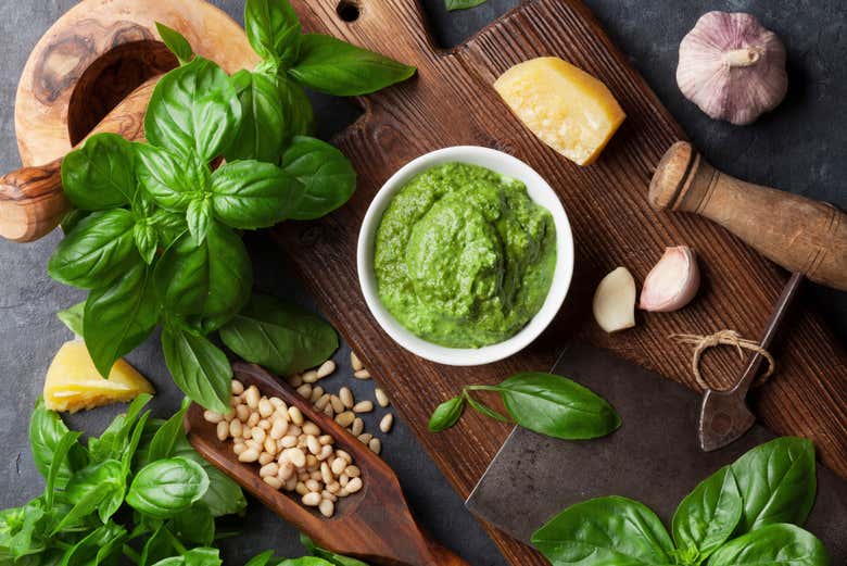 Authentic Italian pesto