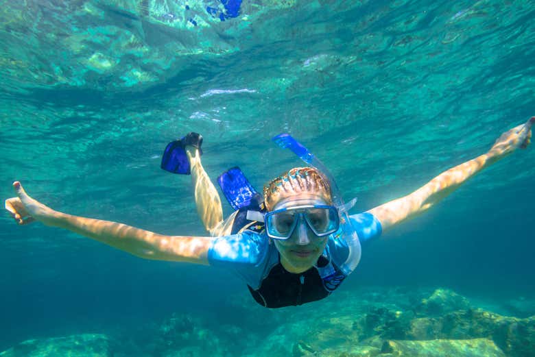 Snorkeling à Giardini Naxos