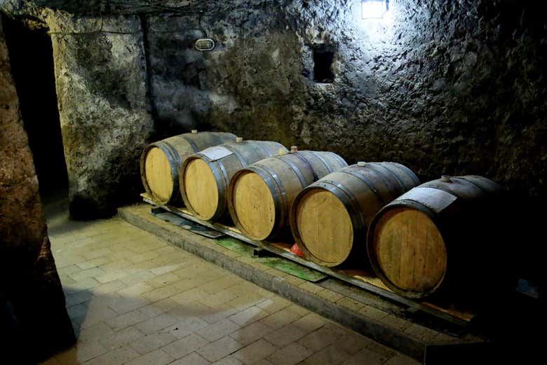 Visit the underground winery 