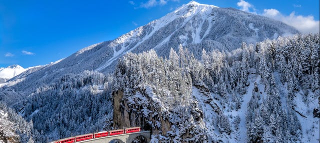Swiss Alps + St Moritz by Train