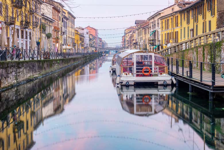 Rota pelos canais de Navigli