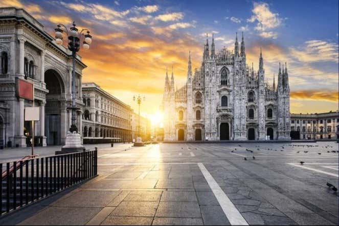 Piazza del Duomo à Milan