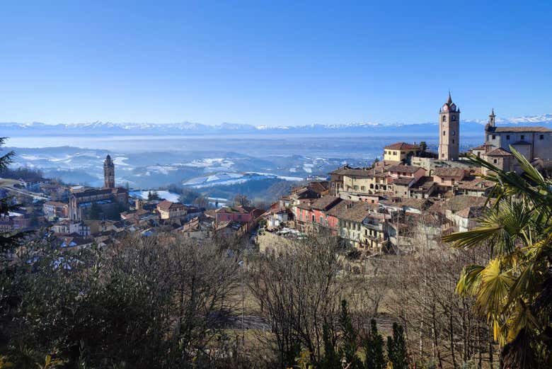 Panoramica di Monforte d'Alba