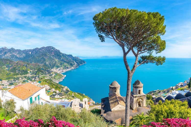 The view from Villa Rufolo in Ravello