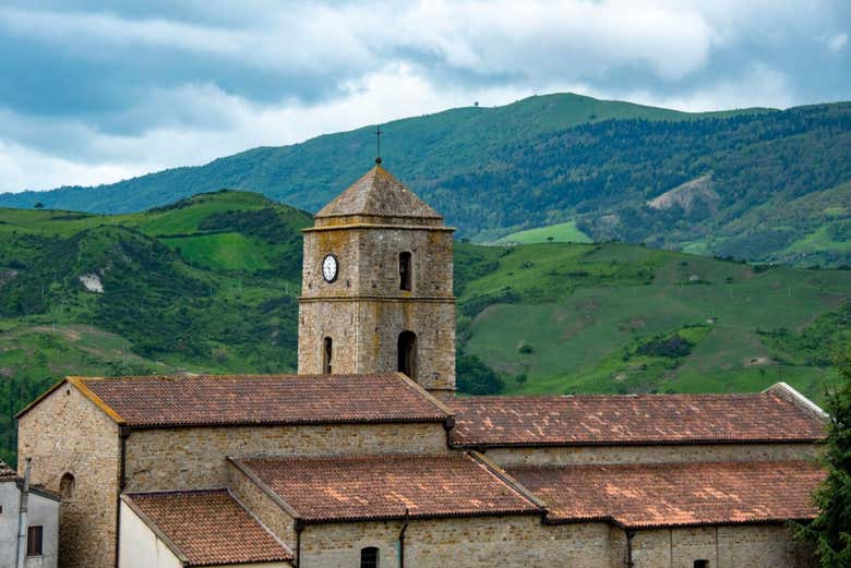 A church tower