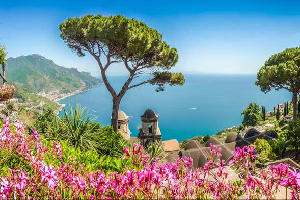 Tour por Pompeia, Amalfi e Ravello