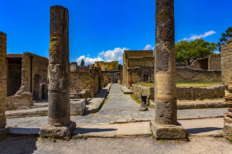 Visiting Herculaneum