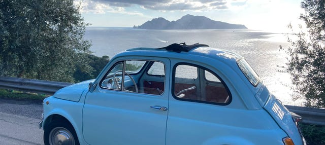 Positano Fiat 500 Tour - Book Online at Civitatis.com